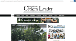 Desktop Screenshot of franklincountycitizen.com